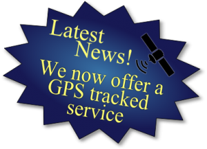 We are now GPS tracked